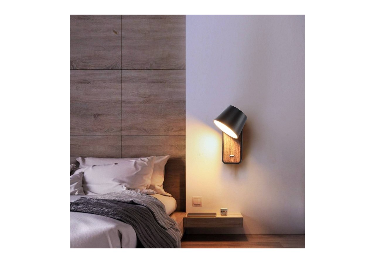 Applique LED orientable 6W "Koppen" 2700K - LN1546-N - Barcelona LED