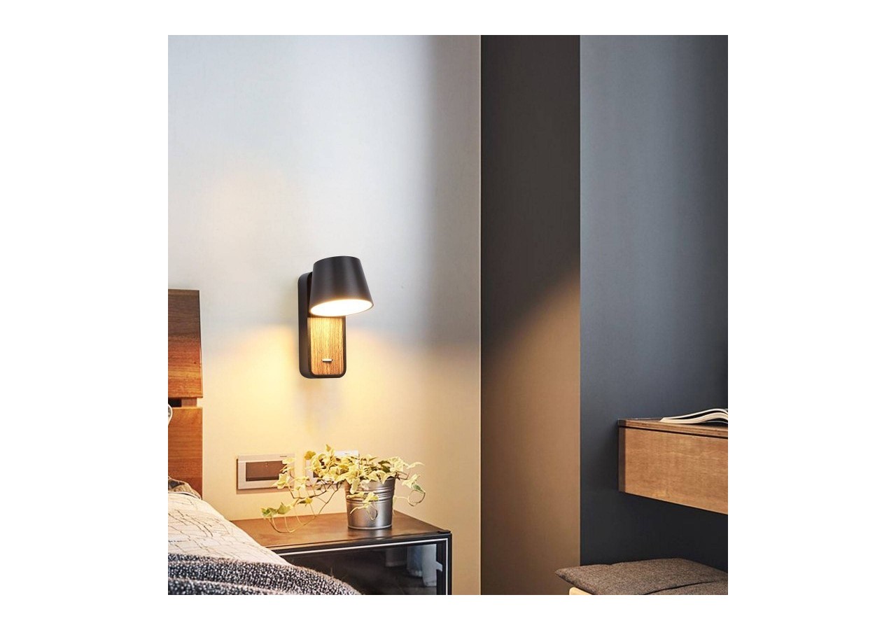 Applique LED orientable 6W "Koppen" 2700K - LN1546-N - Barcelona LED