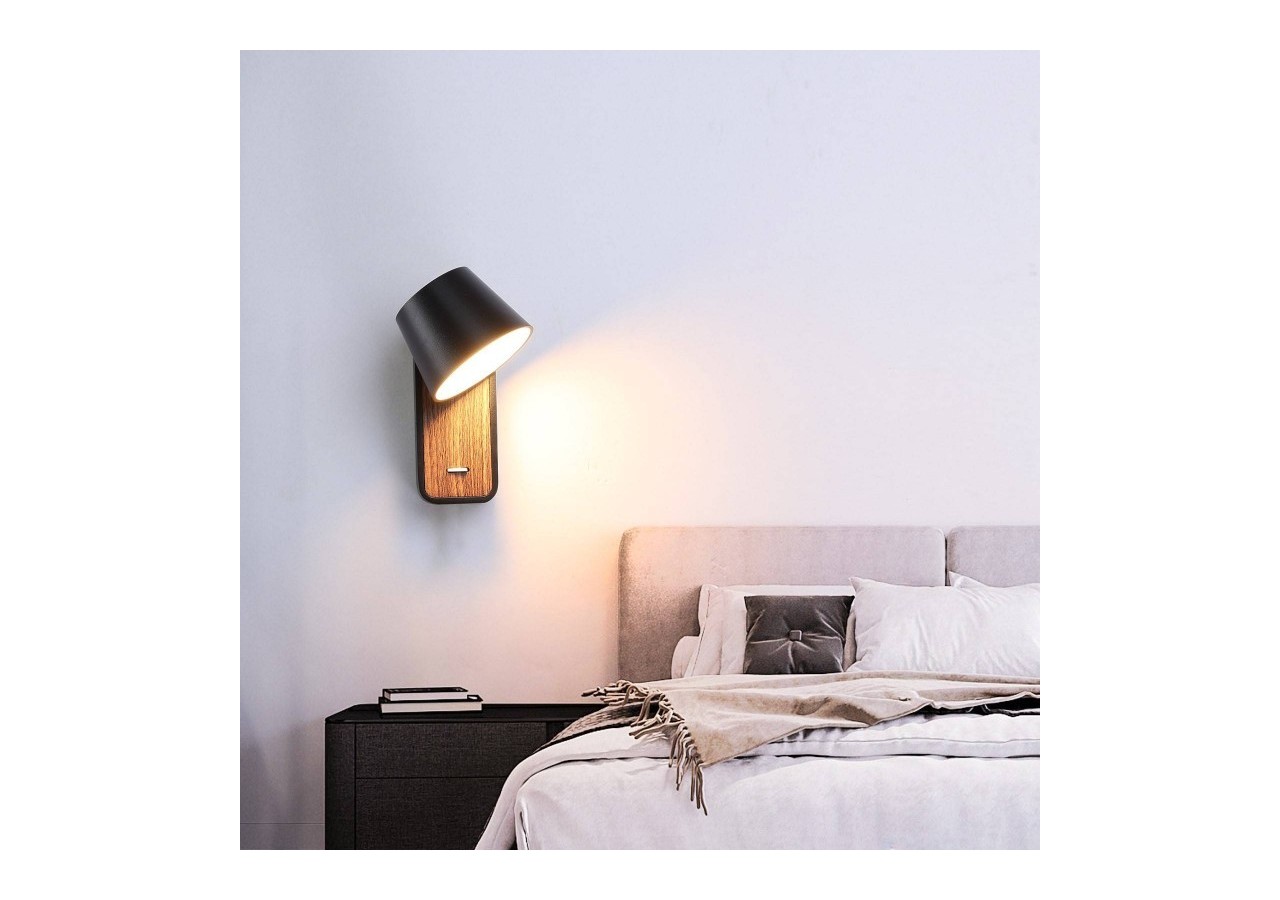 Applique LED orientable 6W "Koppen" 2700K - LN1546-N - Barcelona LED