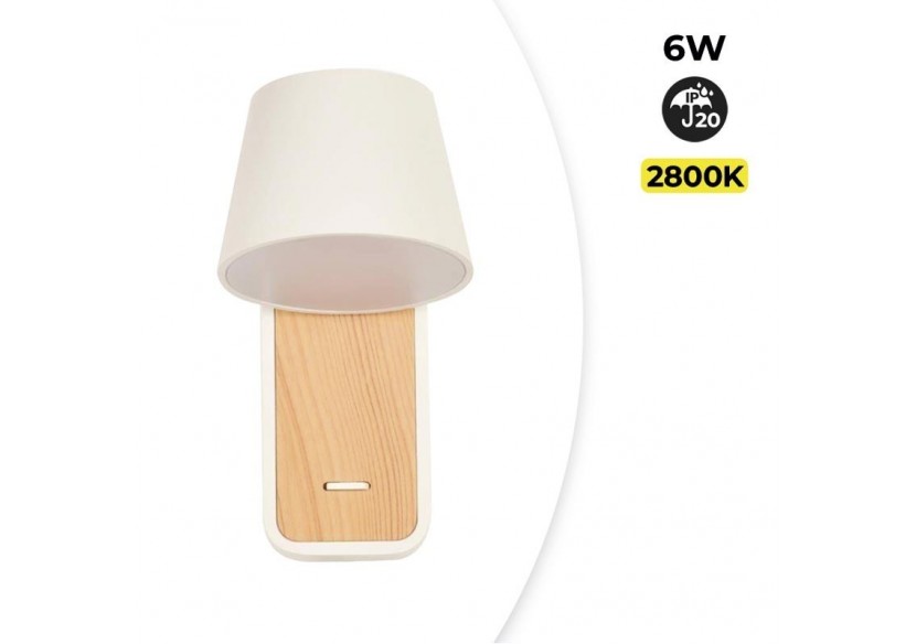 Applique LED orientable 6W "Koppen" 2700K - LN1546-B - Barcelona LED