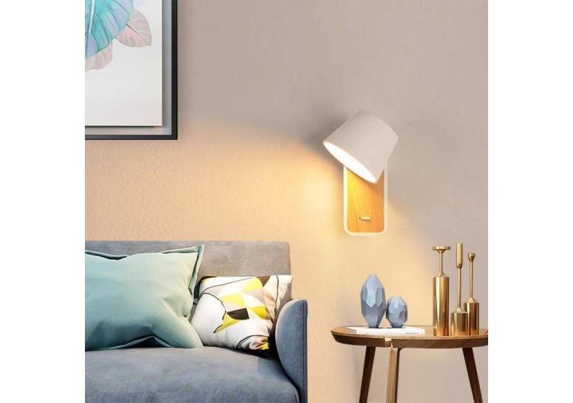 Applique LED orientable 6W "Koppen" 2700K - LN1546-B - Barcelona LED