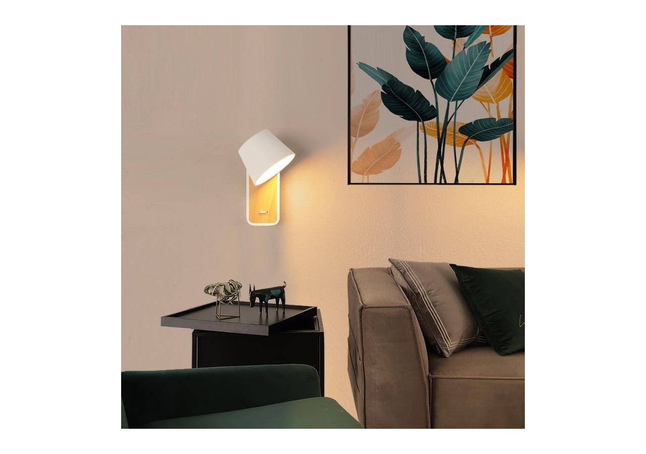 Applique LED orientable 6W "Koppen" 2700K - LN1546-B - Barcelona LED