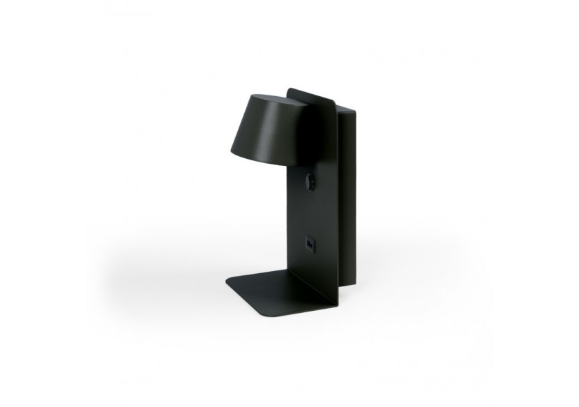 Applique murale liseuse avec port USB "BASKOP"-6W-Design vertical - LN1545-N1 - Barcelona LED