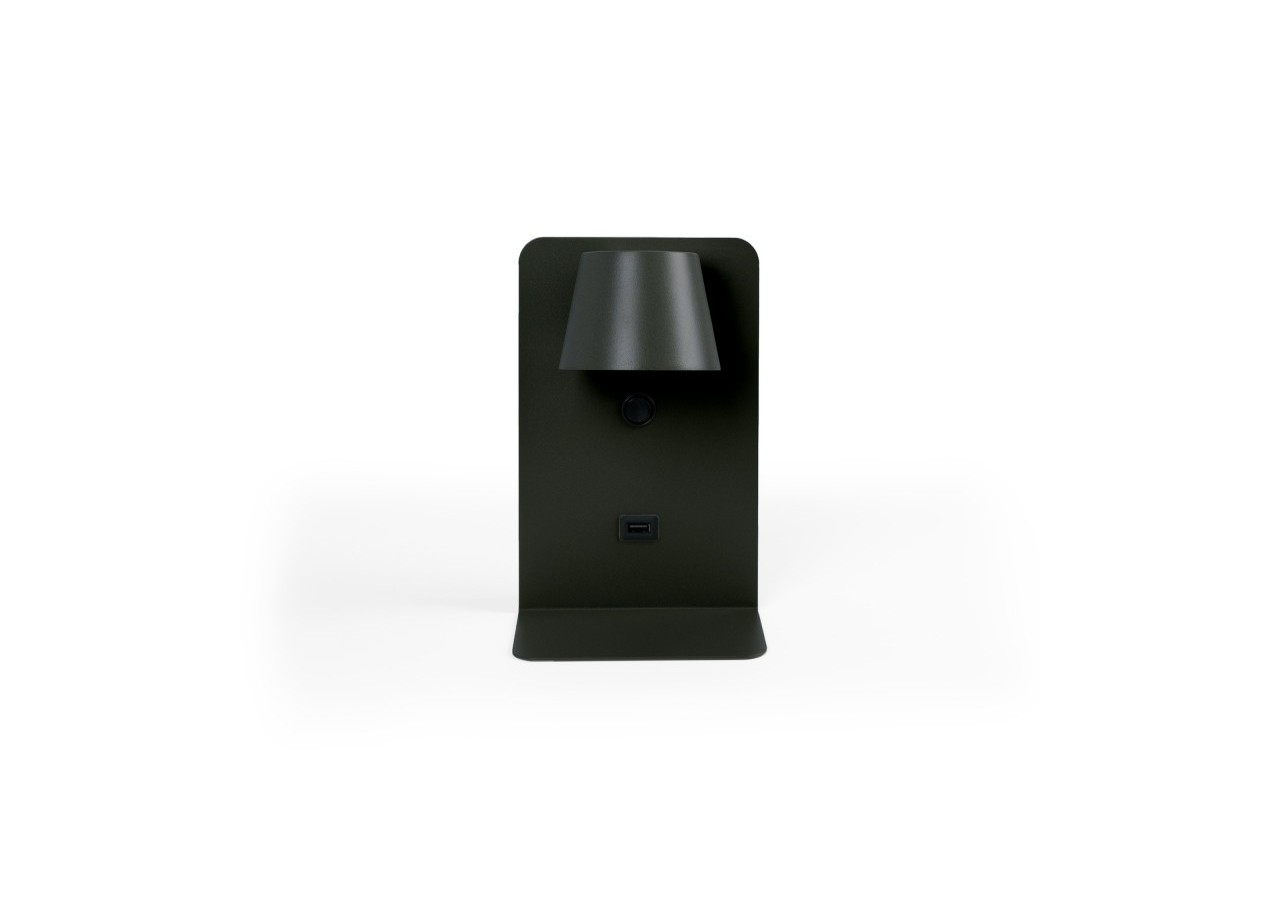 Applique murale liseuse avec port USB "BASKOP"-6W-Design vertical - LN1545-N1 - Barcelona LED