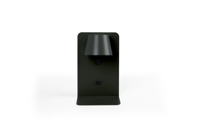 Applique murale liseuse avec port USB "BASKOP"-6W-Design vertical - LN1545-N1 - Barcelona LED