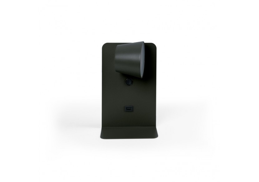 Applique murale liseuse avec port USB "BASKOP"-6W-Design vertical - LN1545-N1 - Barcelona LED