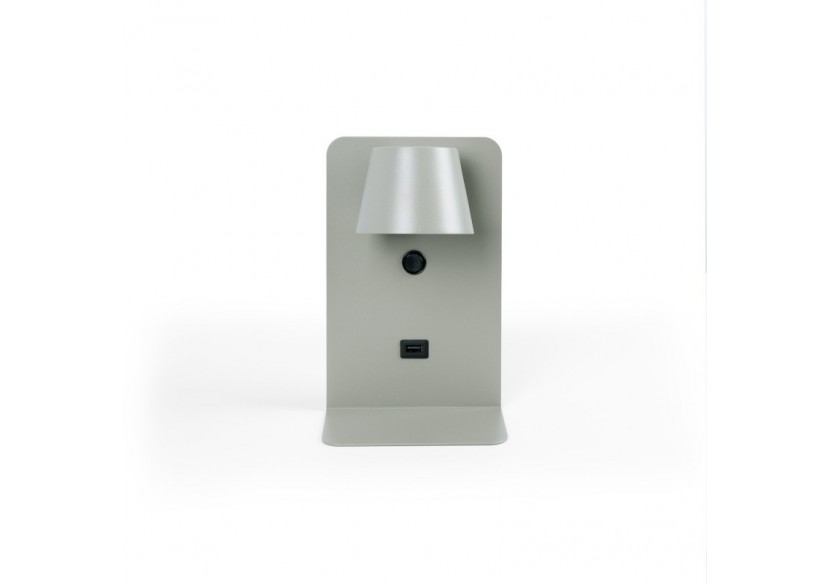 Applique murale liseuse avec port USB "BASKOP"-6W-Design vertical - LN1545-G1 - Barcelona LED