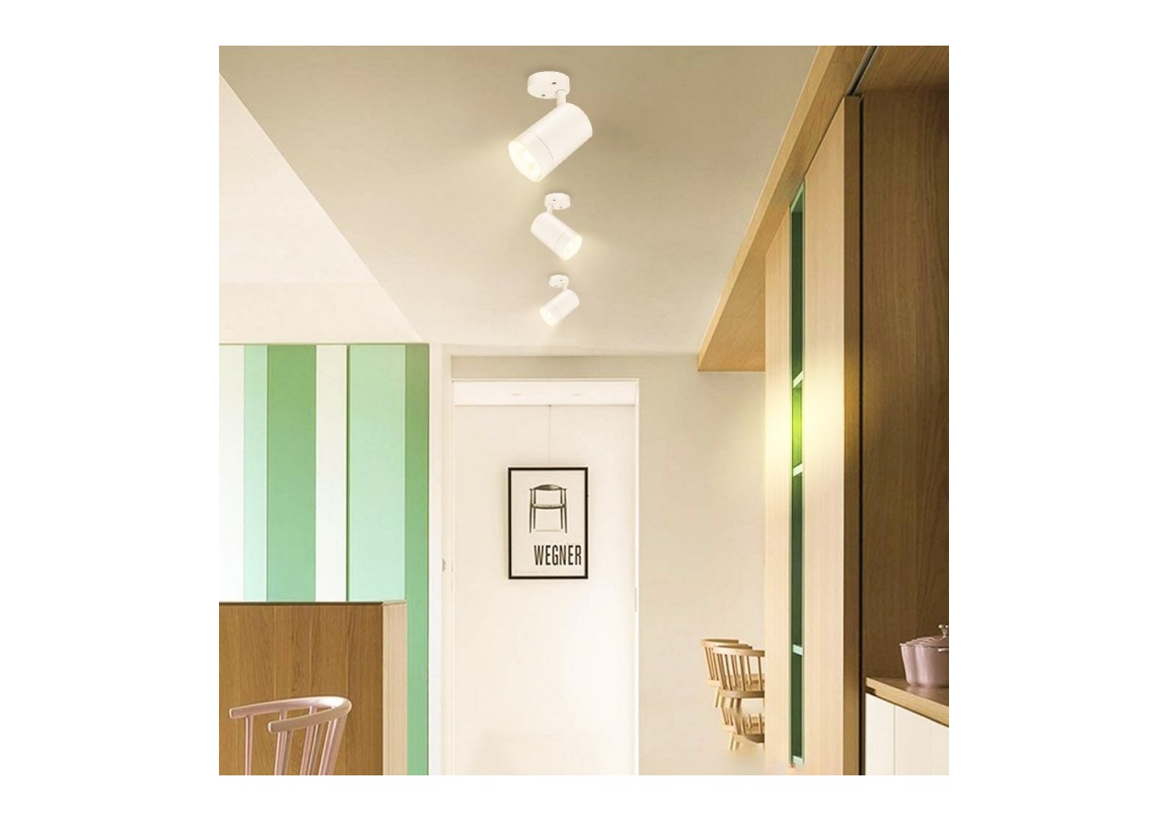 Spot orientable pour ampoule GU10 - L200-B - Barcelona LED