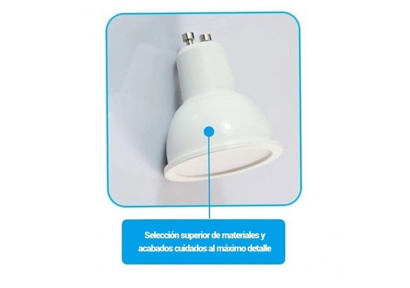 Ampoule GU10 LED 6W Dimmable - B548-BN1 - Barcelona LED Ampoule GU10 LED 6W Dimmable - B548-BN1 - Barcelona LED