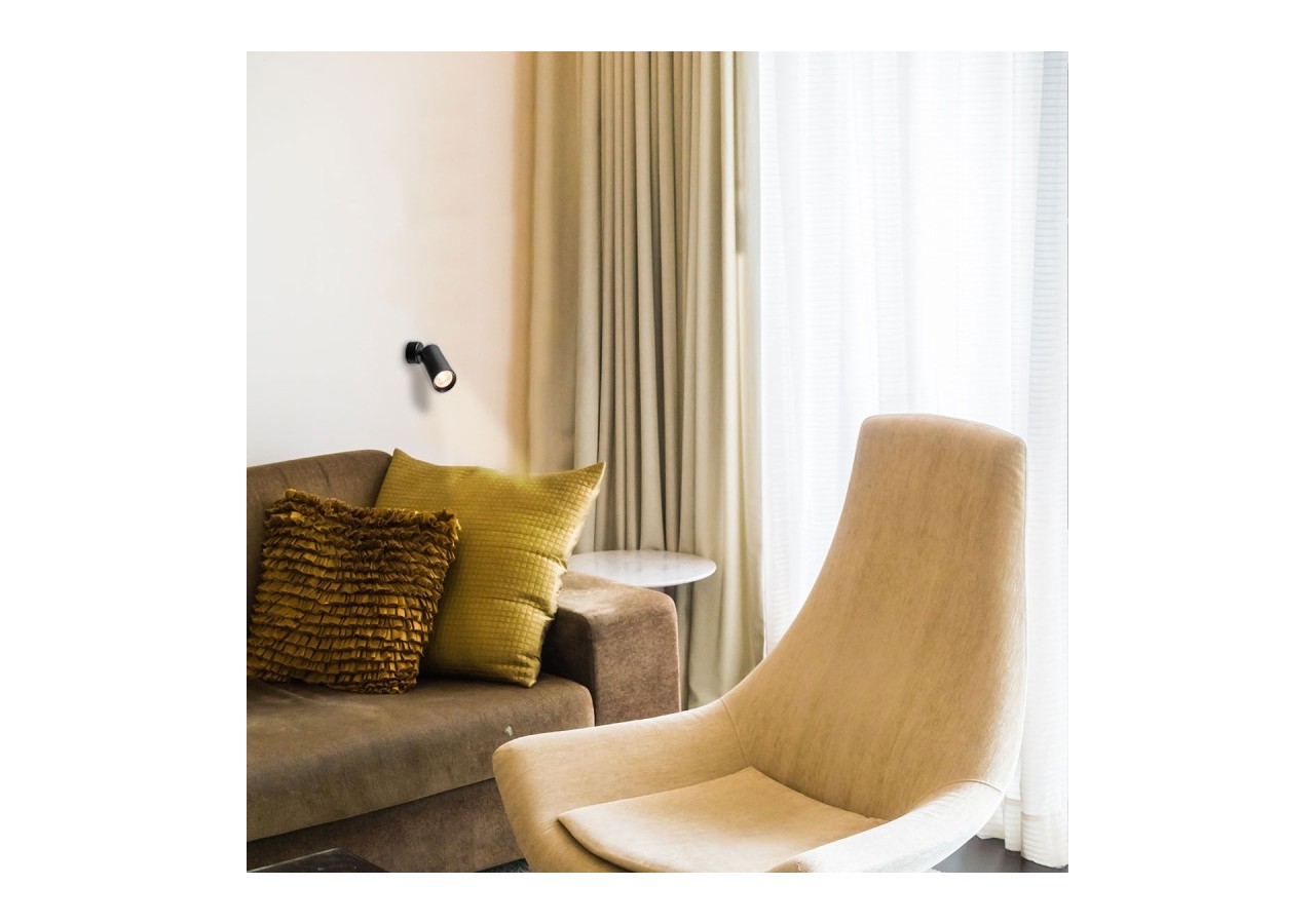 Spot pour ampoule GU10 Orientable 360 degrés "L" - L250-N - Barcelona LED