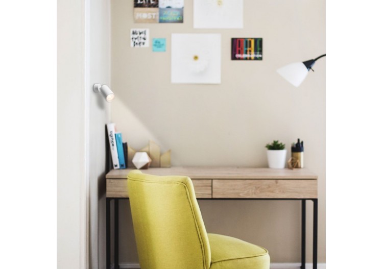 Spot pour ampoule GU10 Orientable 360 degrés "L" - L250-B - Barcelona LED 2