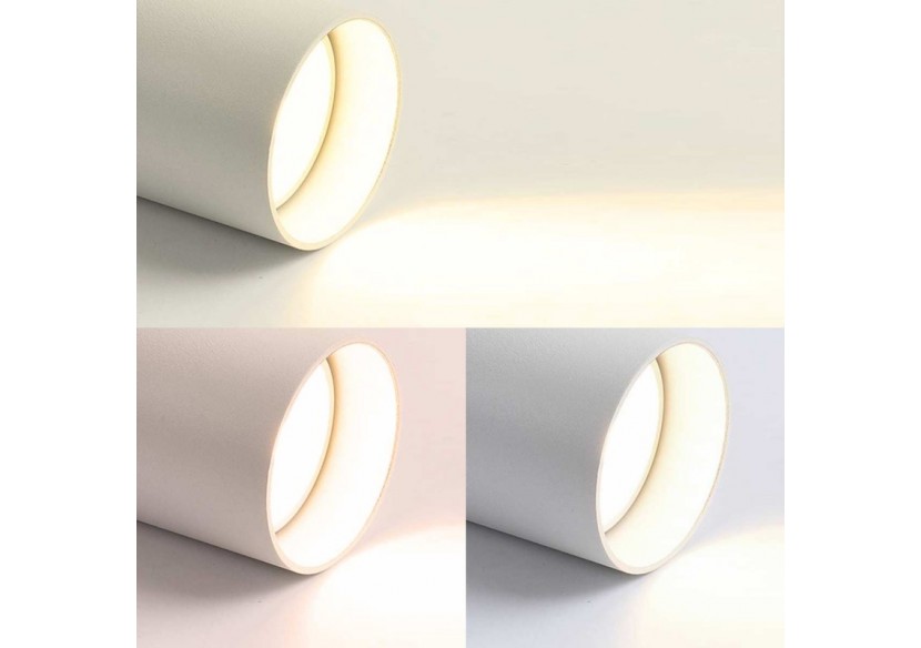 Spot pour ampoule GU10 Orientable 360 degrés "L" - L250-B - Barcelona LED