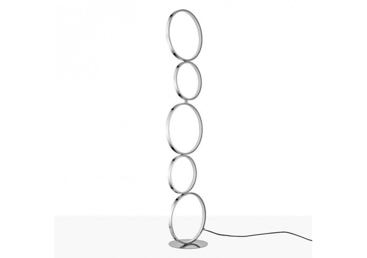 Lampadaire LED en aluminium "NATALIE"-30W-Lumière chaude - LN1414-CR - Barcelona LED