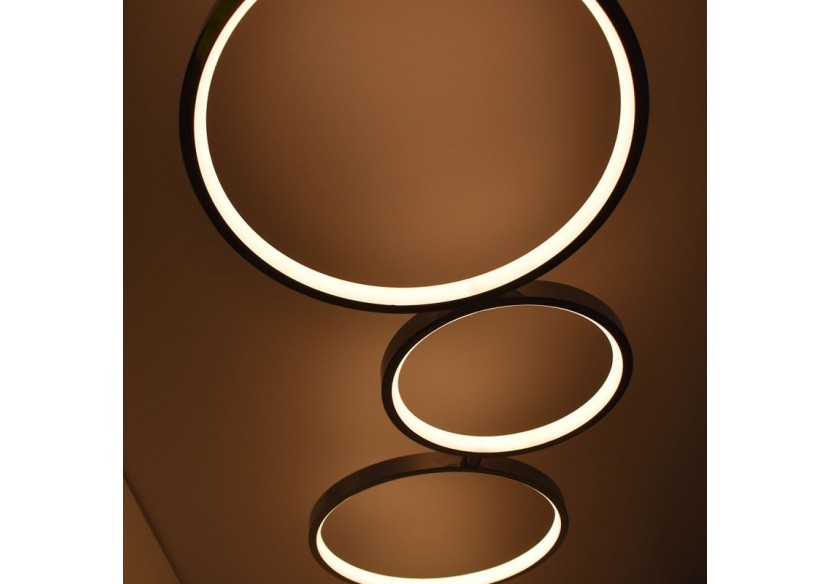 Lampadaire LED en aluminium "NATALIE"-30W-Lumière chaude - LN1414-CR - Barcelona LED