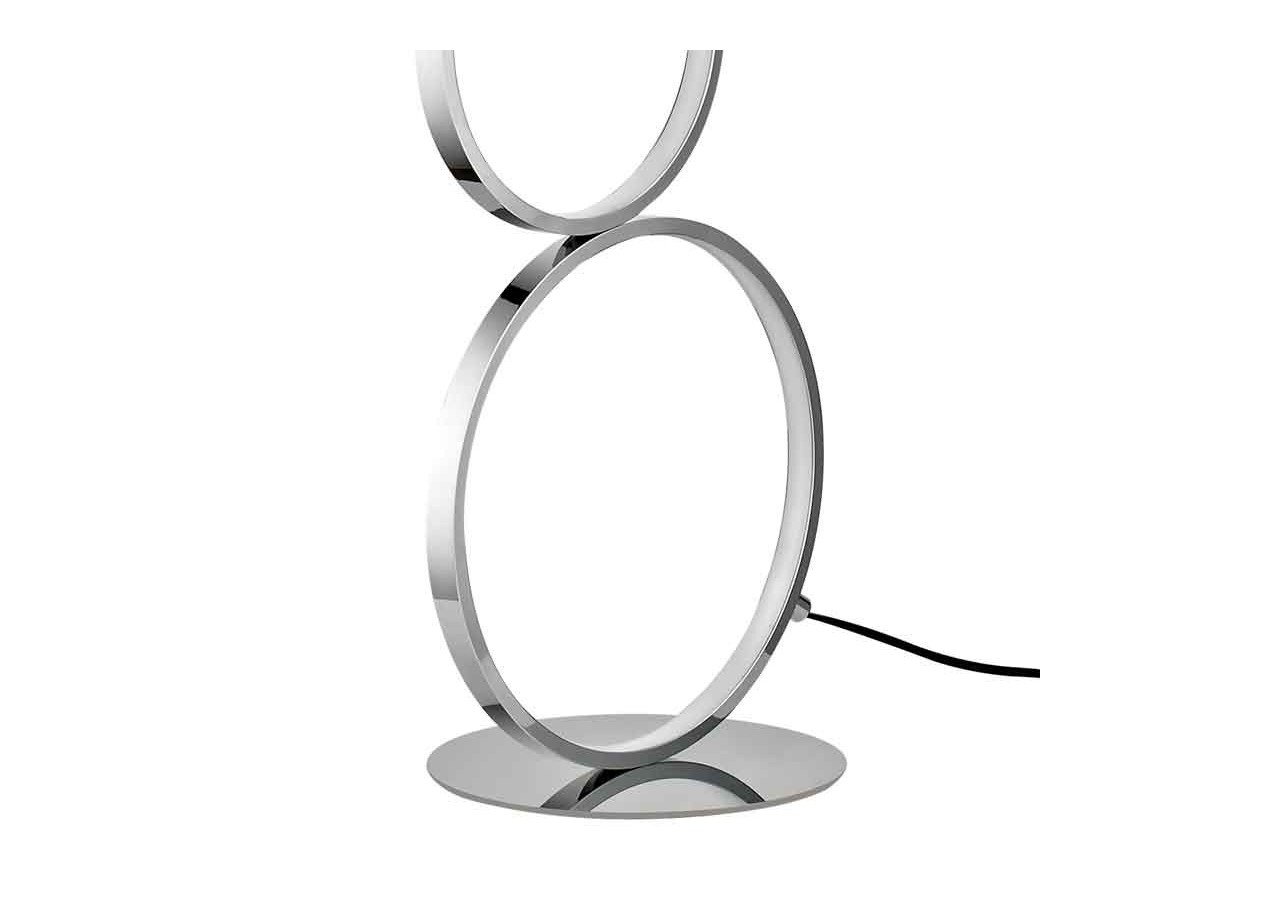 Lampadaire LED en aluminium "NATALIE"-30W-Lumière chaude - LN1414-CR - Barcelona LED