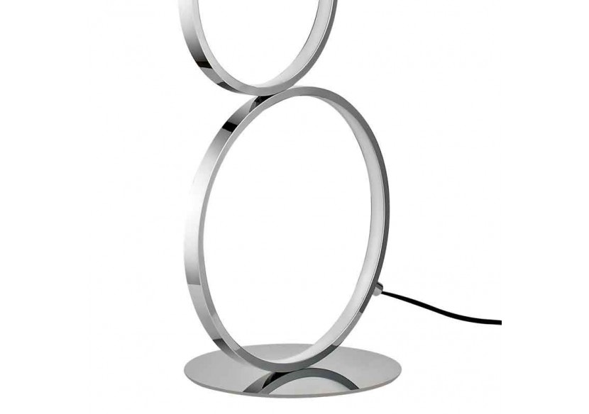 Lampadaire LED en aluminium "NATALIE"-30W-Lumière chaude - LN1414-CR - Barcelona LED