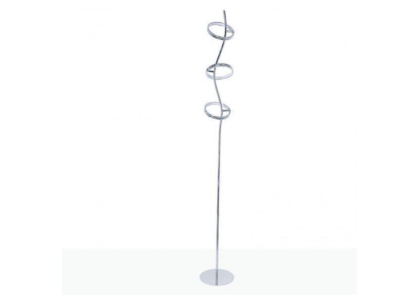 Lampadaire LED en aluminium "GARLAND HOLLYWOOD"-15W-Lumière chaude - LN1616-CR - Barcelona LED