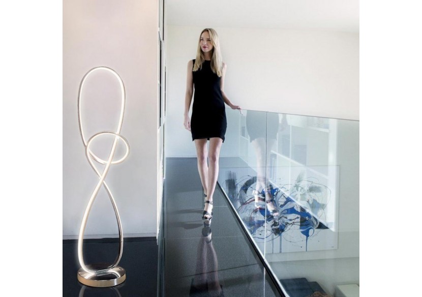 Lampe sur pied 25W dimmable "Loren" Gamme Hollywood - LN1618-BC - Barcelona LED