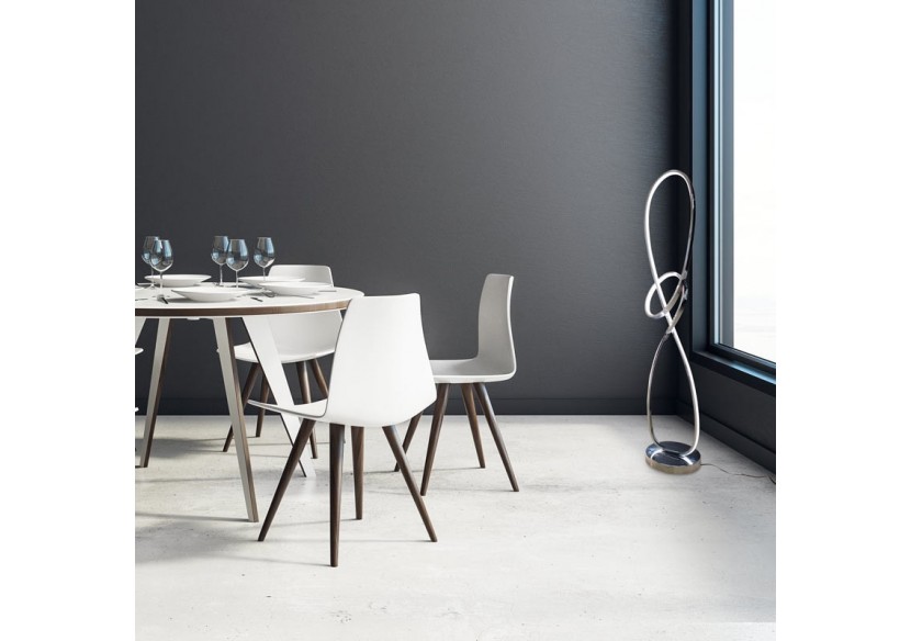 Lampe sur pied 25W dimmable "Loren" Gamme Hollywood - LN1618-BN - Barcelona LED Lampe sur pied 25W dimmable "Loren" Gamme Hollywood - LN1618-BN - Barcelona LED