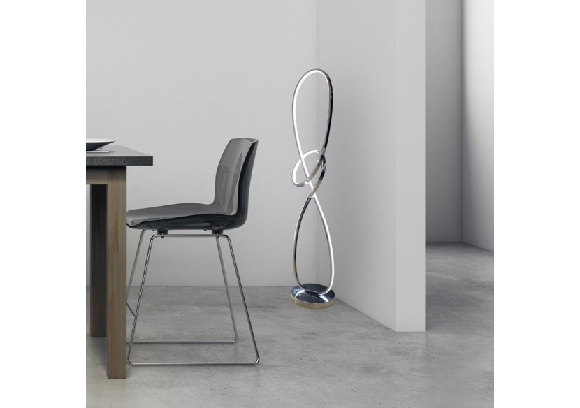 Lampe sur pied 25W dimmable "Loren" Gamme Hollywood - LN1618-BN - Barcelona LED Lampe sur pied 25W dimmable "Loren" Gamme Hollywood - LN1618-BN - Barcelona LED
