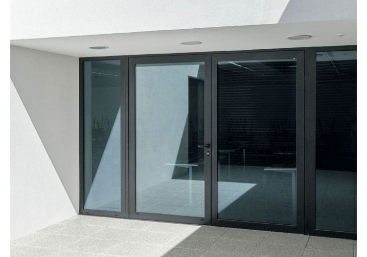 Système de portes en aluminium ADS 60 CH 2