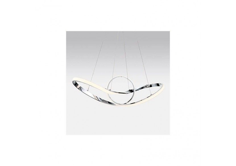 Suspension LED modulable 34 W "Loren" Gamme Hollywood - LN1619-BN - Barcelona LED Suspension LED modulable 34 W "Loren" Gamme Hollywood - LN1619-BN - Barcelona LED