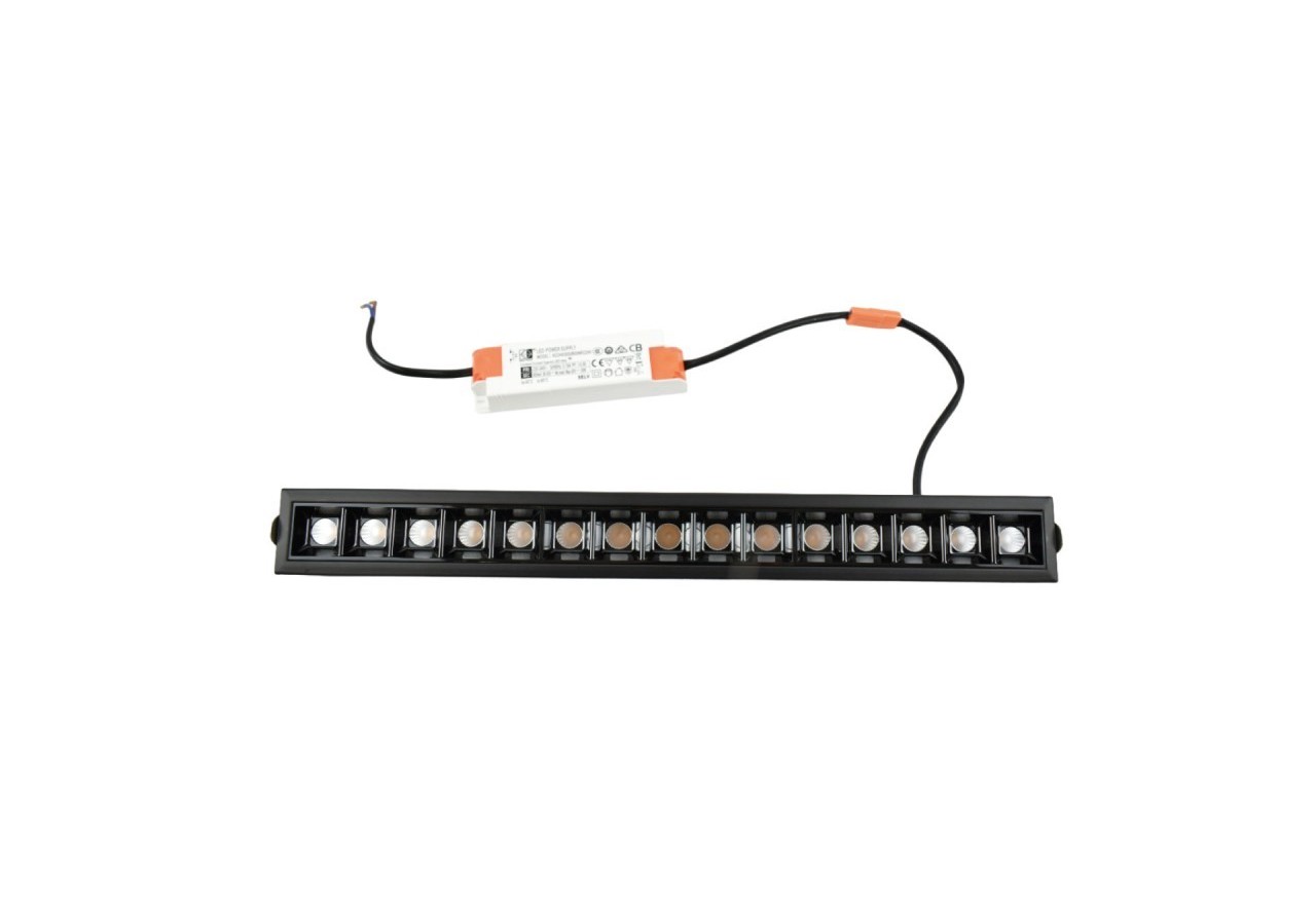 Linéaire LED encastrable 30W UGR18 - B1213-N-BC - Barcelona LED