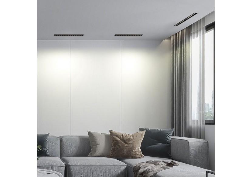 Linéaire LED encastrable 30W UGR18 - B1213-N-BC - Barcelona LED Linéaire LED encastrable 30W UGR18 - B1213-N-BC - Barcelona LED