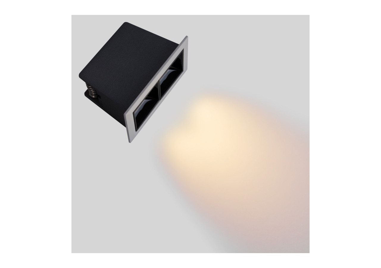 Spot linéaire LED encastrable double 4W-UGR18-IRC90-Puce OSRAM - B1211-B-BC - Barcelona LED