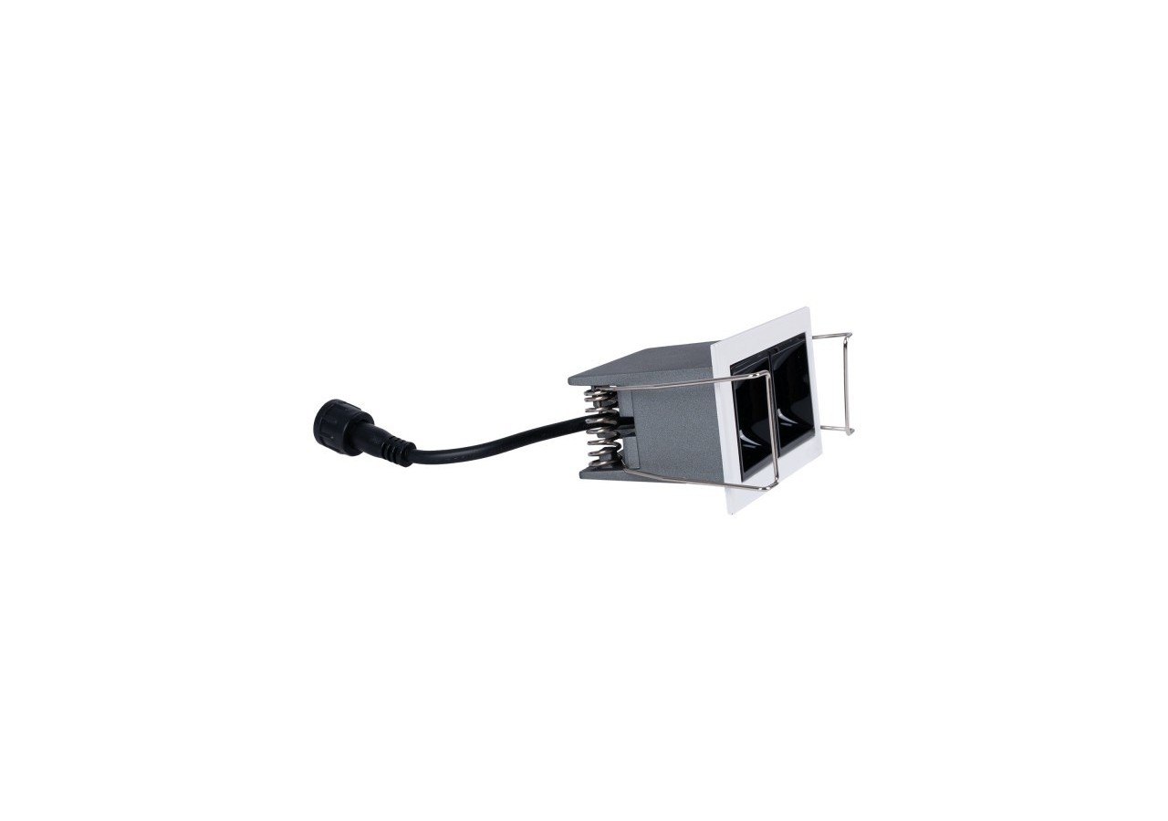 Spot linéaire LED encastrable double 4W-UGR18-IRC90-Puce OSRAM - B1218-4W-B-BN - Barcelona LED