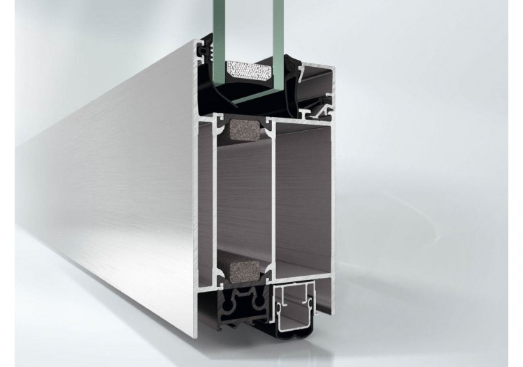 Système de portes en aluminium ADS 75 HD.HI 2