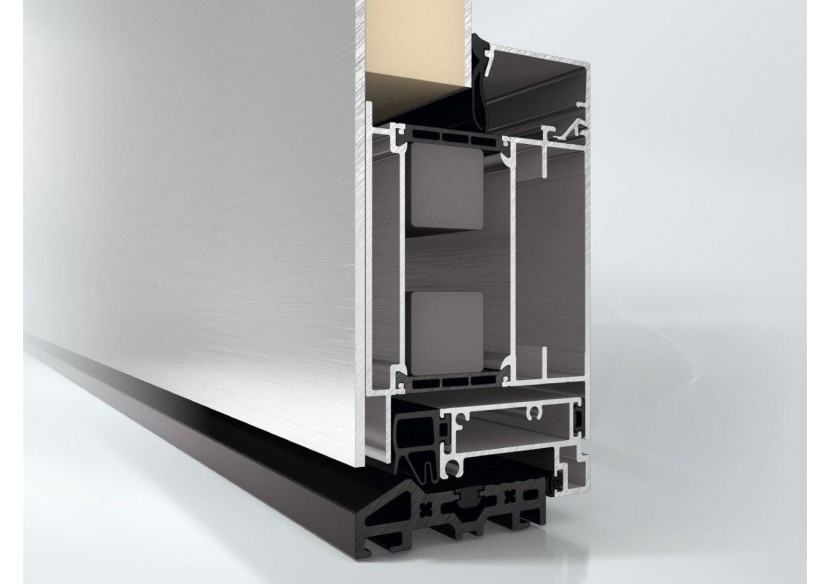 Système de portes en aluminium ADS 75 HD.HI