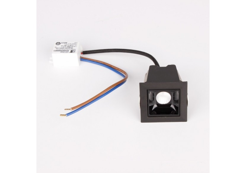 Spot LED encastrable carré 2W-UGR18-IRC90-Puce OSRAM - B1210-N-BC - Barcelona LED Spot LED encastrable carré 2W-UGR18-IRC90-Puce OSRAM - B1210-N-BC - Barcelona LED