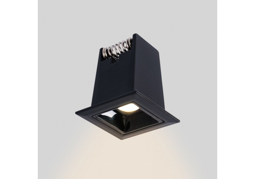 Spot LED encastrable carré 2W-UGR18-IRC90-Puce OSRAM - B1218-2W-N-BN - Barcelona LED Spot LED encastrable carré 2W-UGR18-IRC90-Puce OSRAM - B1218-2W-N-BN - Barcelona LED