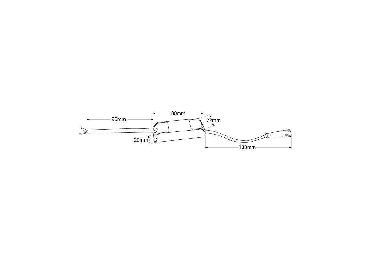 Spot LED encastrable carré 2W-UGR18-IRC90-Puce OSRAM - B1218-2W-N-BN - Barcelona LED