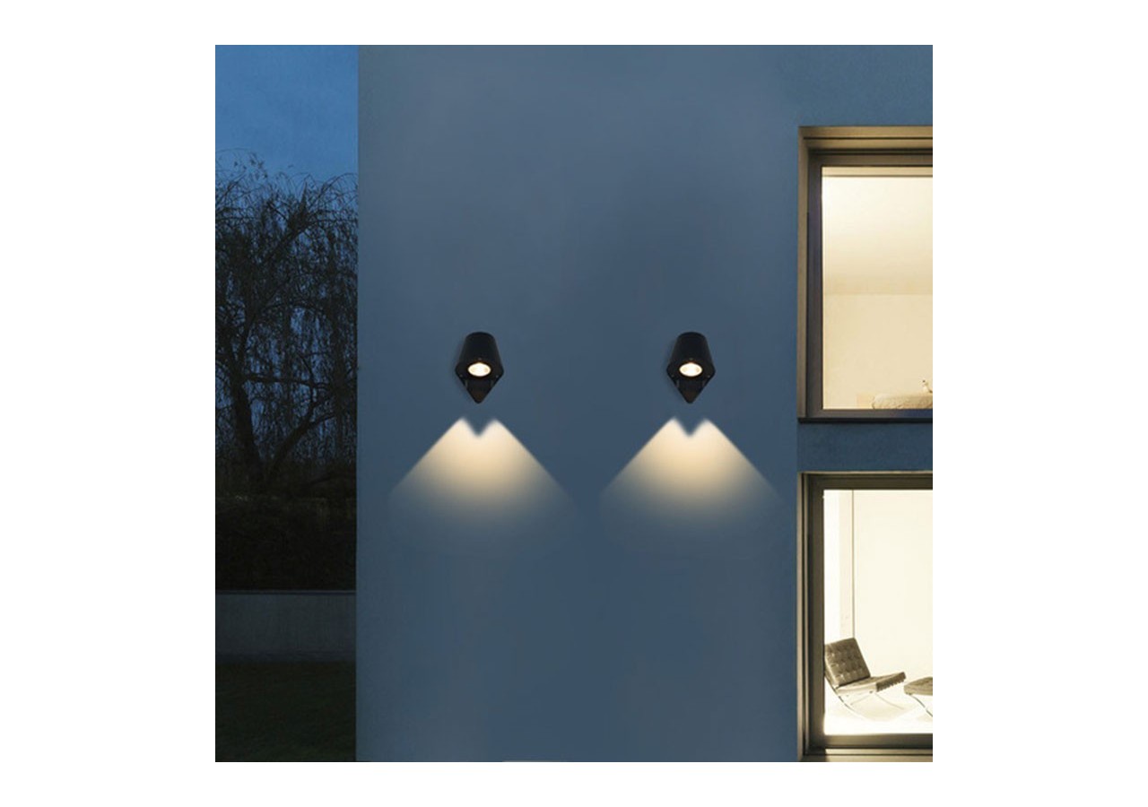 Applique murale LED 12W "Kartoo" IP54 - LN1516-B - Barcelona LED