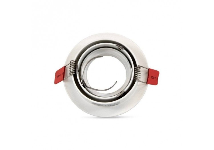 Collerette ronde orientable à encastrer GU10 / MR16 - B962-B - Barcelona LED 2