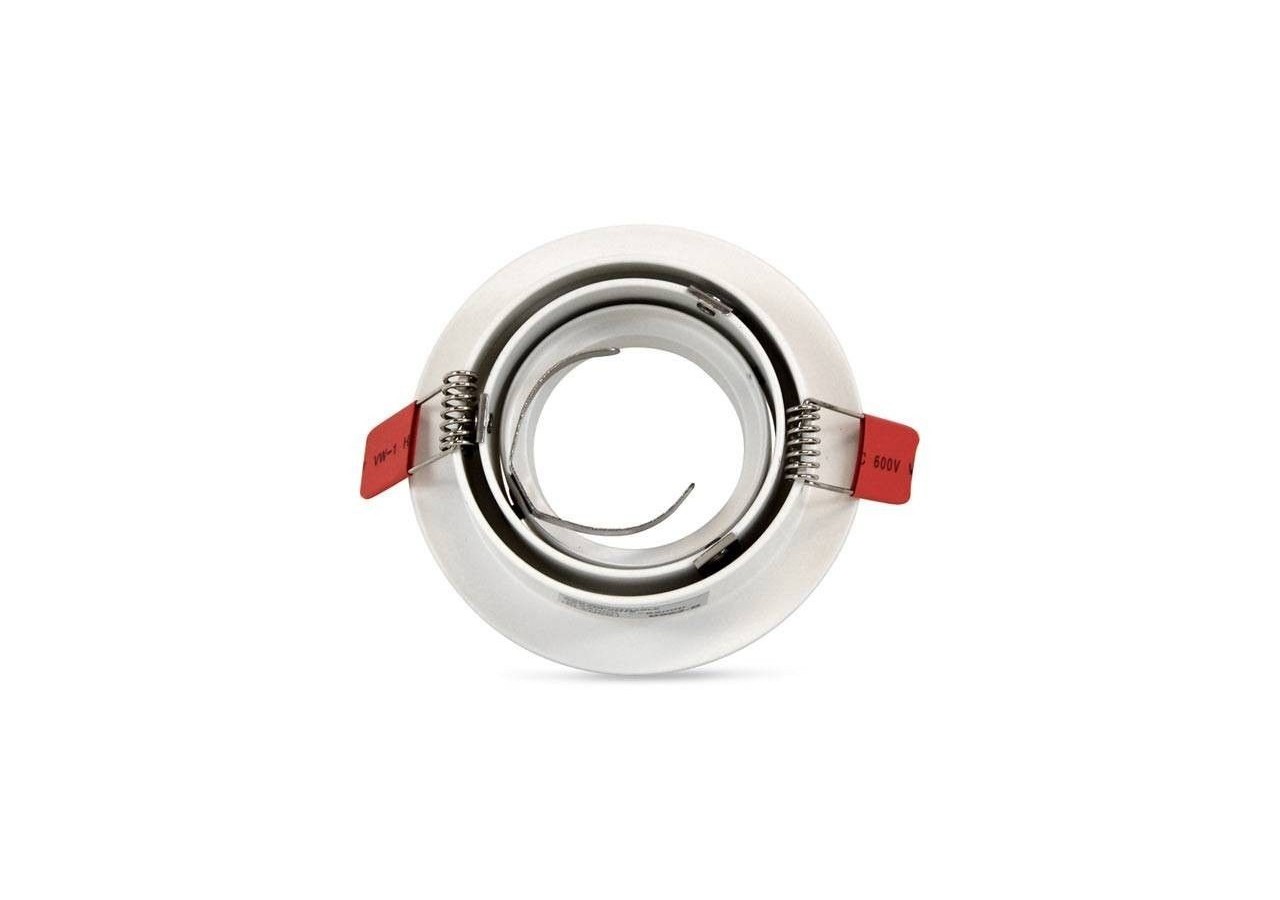 Collerette ronde orientable à encastrer GU10 / MR16 - B962-B - Barcelona LED