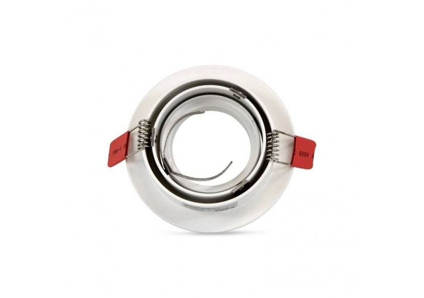 Collerette ronde orientable à encastrer GU10 / MR16 - B962-B - Barcelona LED