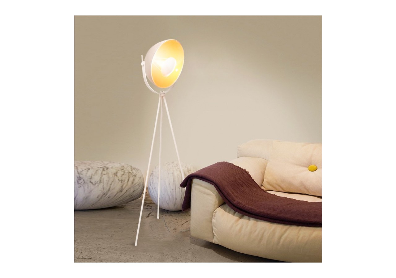 Lampadaire vintage avec trépied "Galilen"-E27 - LV428-B - Barcelona LED