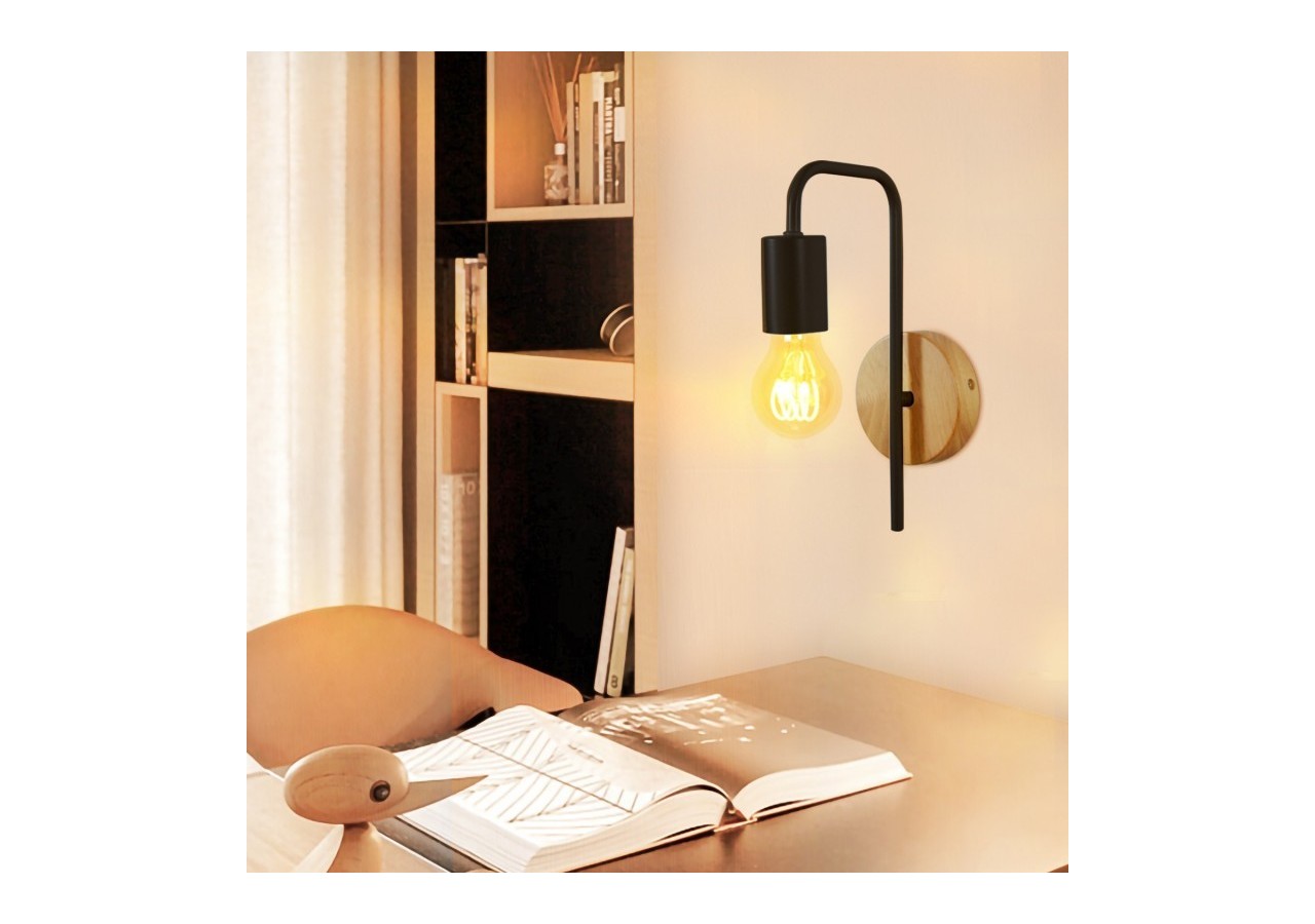 Applique murale intérieur "Finna" E27 - LN1313-N - Barcelona LED