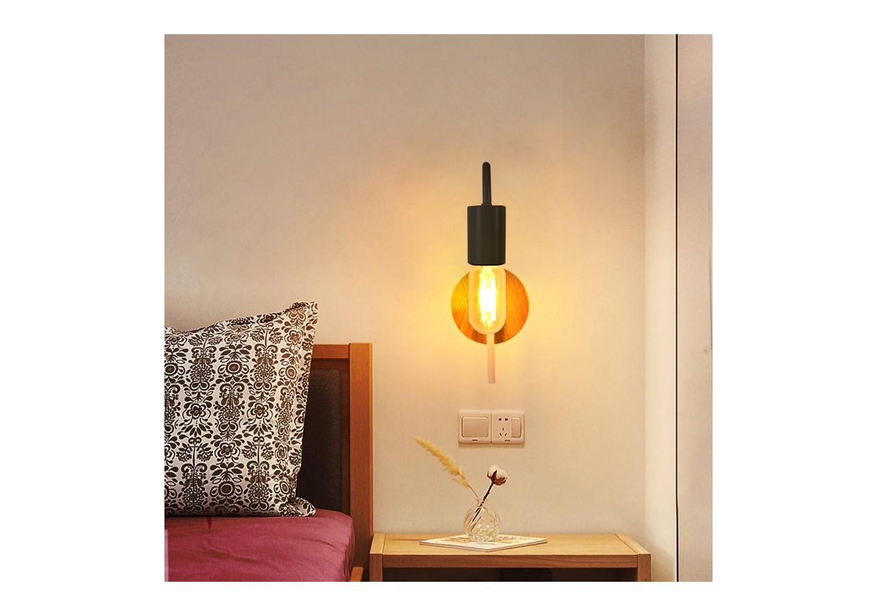 Applique murale intérieur "Finna" E27 - LN1313-N - Barcelona LED