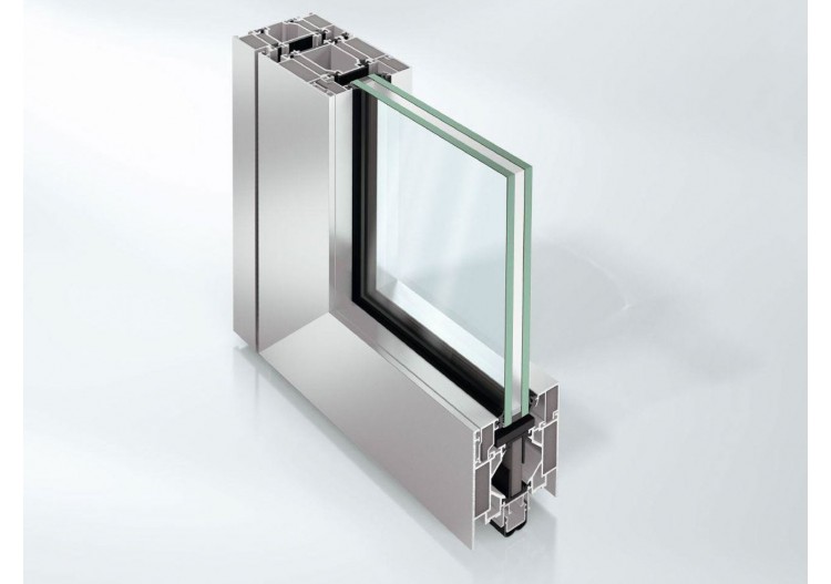 Système de portes en aluminium ADS 80 FR 60-CE