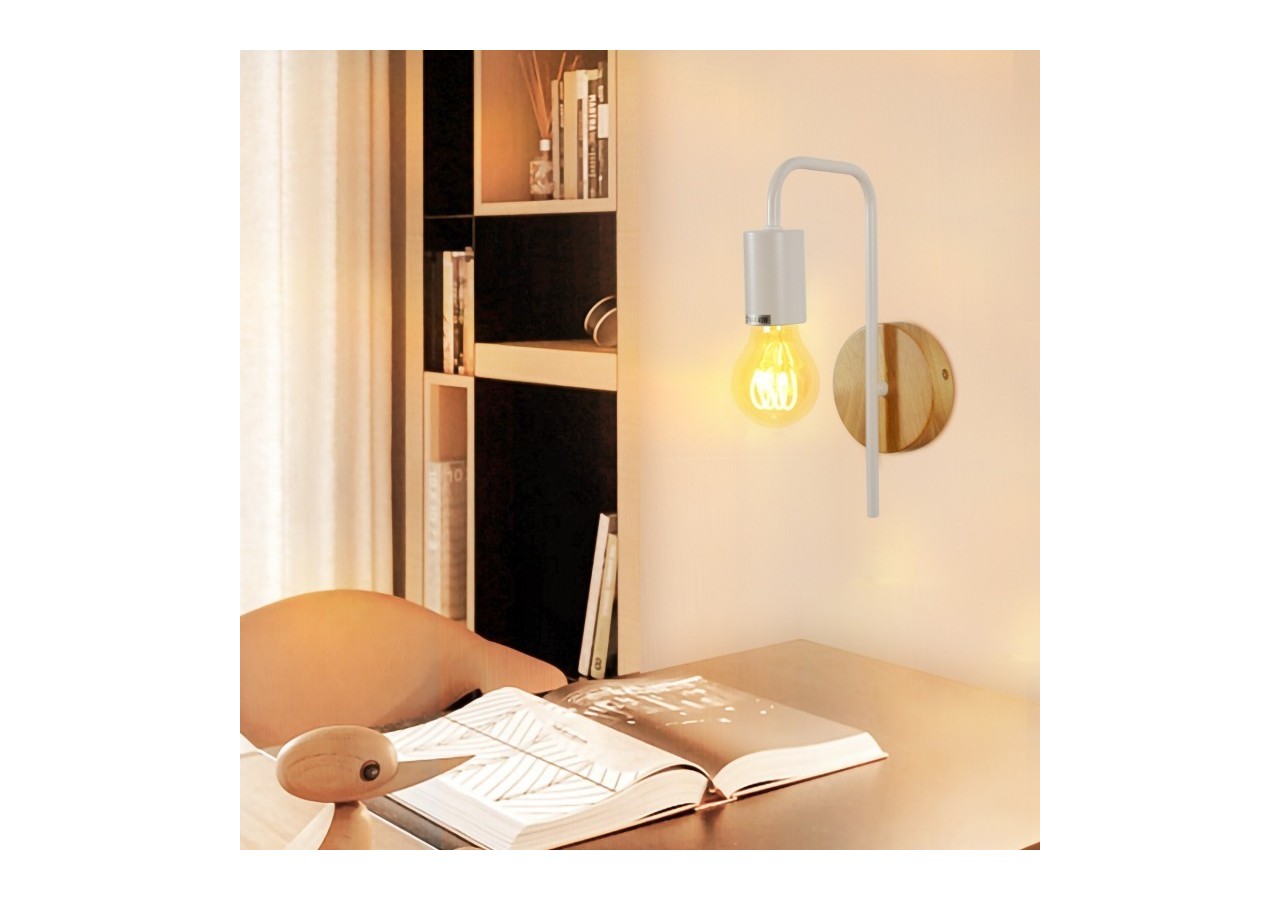 Applique murale intérieur "Finna" E27 - LN1313-B - Barcelona LED