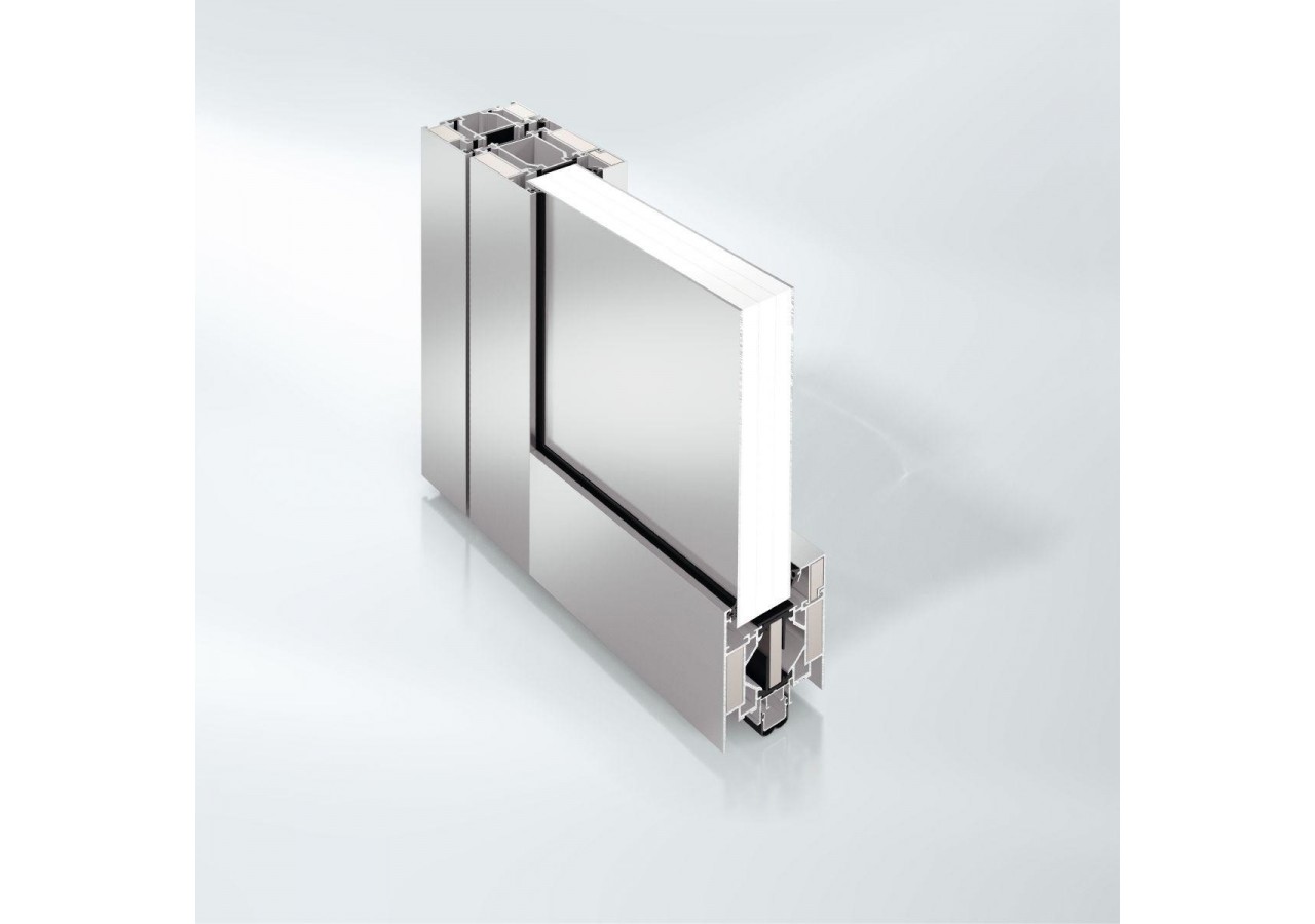 Système de portes en aluminium ADS 80 FR 60-CE