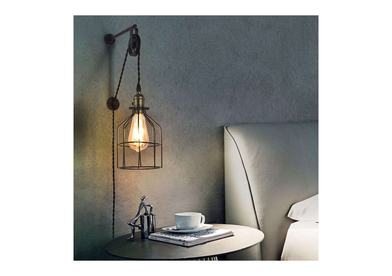 Suspension murale avec prise "Clockwell" E27 - LV425-N - Barcelona LED