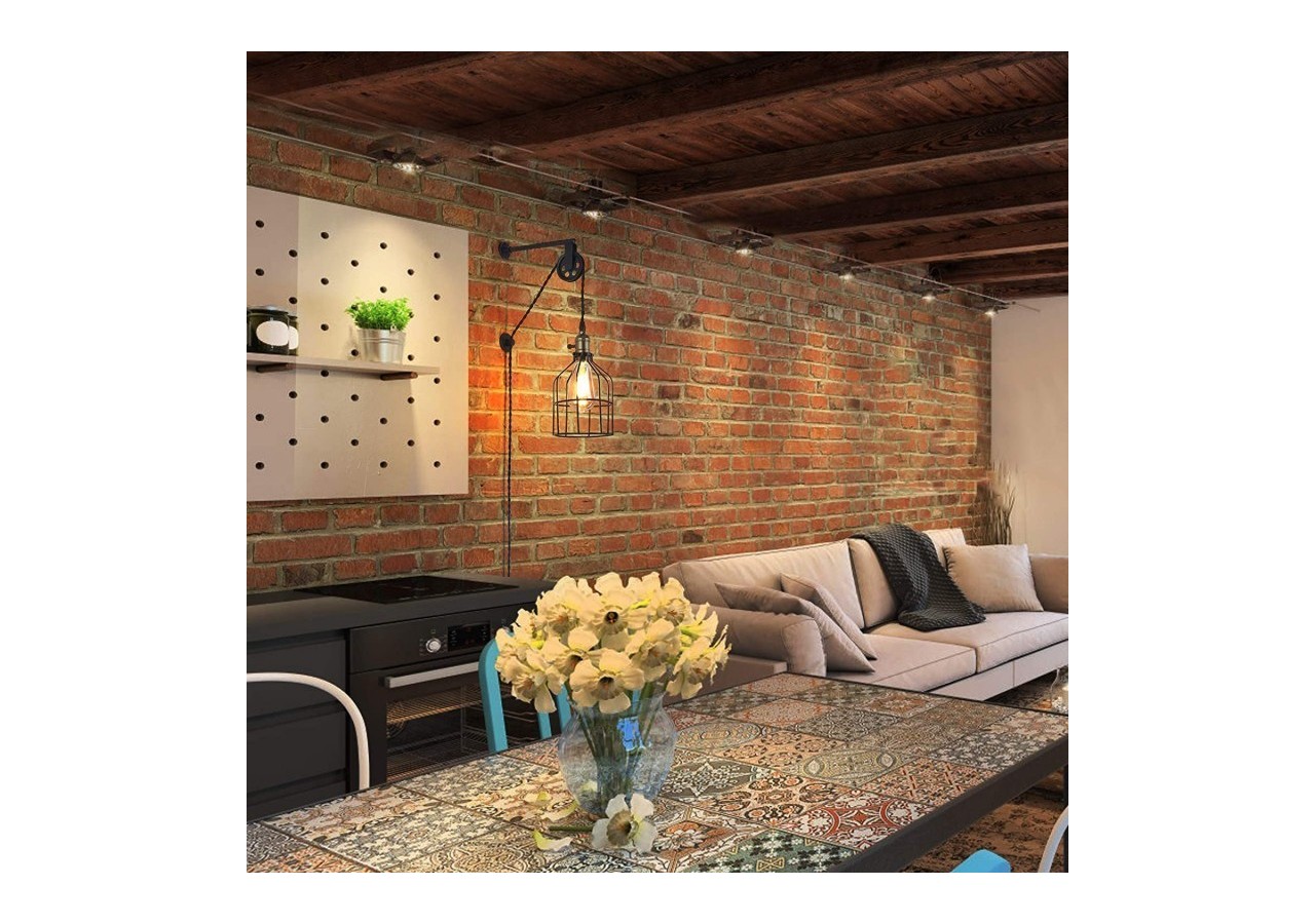 Suspension murale avec prise "Clockwell" E27 - LV425-N - Barcelona LED