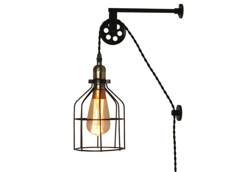 Suspension murale avec prise "Clockwell" E27 - LV425-N - Barcelona LED