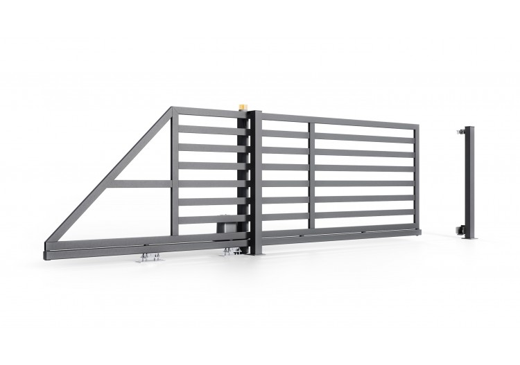 Portail en acier coulissant industriel Torbido 2