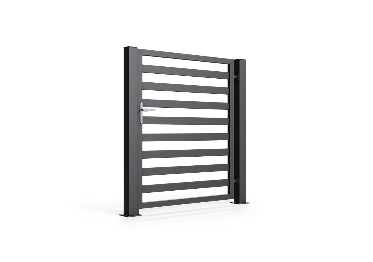 Portail en acier coulissant industriel Torbido